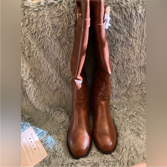 Torgeis leather knee high boots NIB 9.5 - Picture 3 of 7